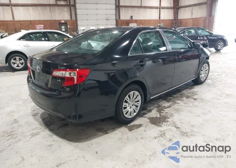 2012 Toyota Camry Le z USA, uszkodzony, nr VIN 4T4BF1FK4CR258932